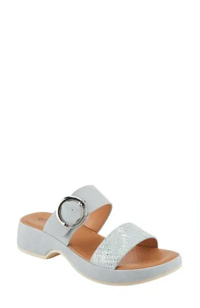 Patrizia By Spring Step Fenna Slide Sandal In Grey