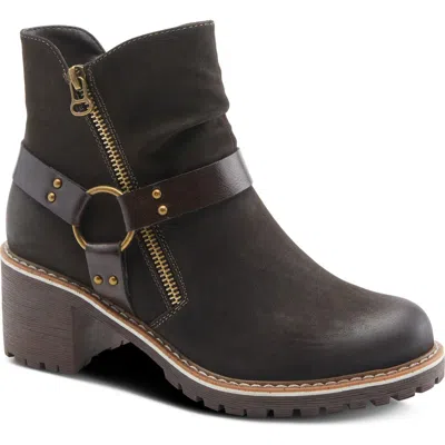 Patrizia By Spring Step Firewood Bootie In Brown