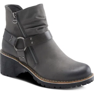 Patrizia By Spring Step Firewood Bootie In Gray