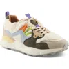 Patrizia By Spring Step Flying Colors Sneaker In Bone Multi