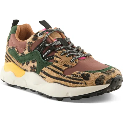 Patrizia By Spring Step Flying Colors Sneaker In Mauve Multi