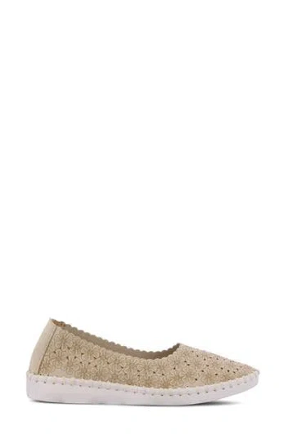 Patrizia By Spring Step Granzana Floral Flat In Beige