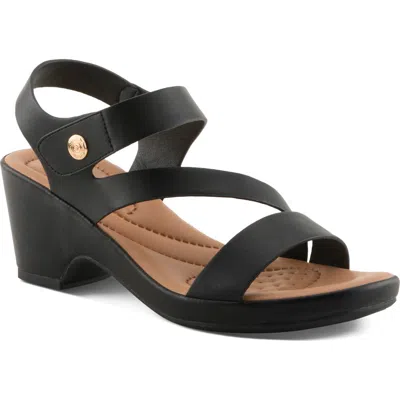 Patrizia By Spring Step Guillen Sandal In Black
