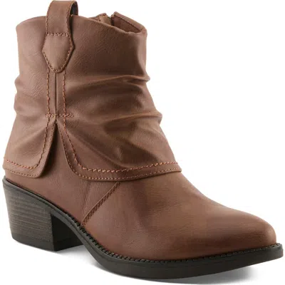 Patrizia By Spring Step Idolize Bootie In Camel