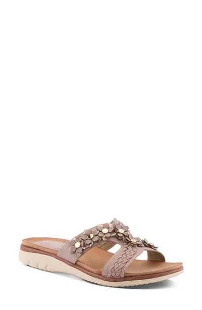 Patrizia By Spring Step Lisetta Slide Sandal In Mauve Multi