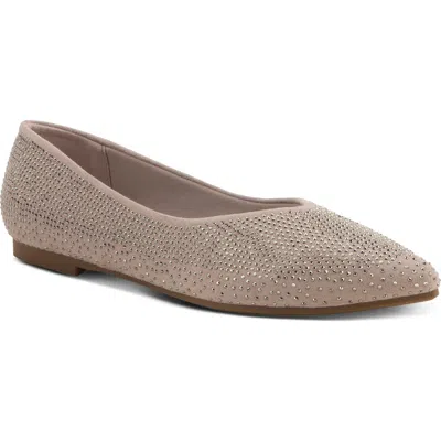 Patrizia By Spring Step Lowen Rhinestone Embellished Flat In Lilac