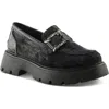 Patrizia By Spring Step Morhua Platform Loafer In Black Multi