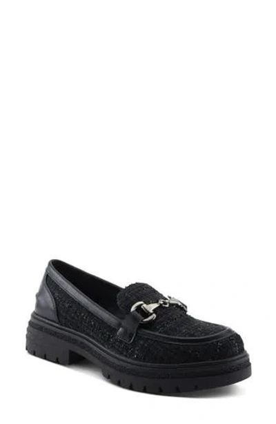 Patrizia By Spring Step Nacarri Bit Lug Sole Loafer In Black