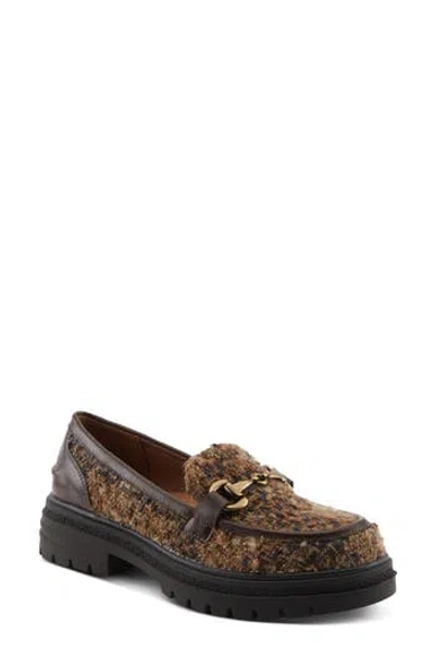 Patrizia By Spring Step Nacarri Bit Lug Sole Loafer In Brown