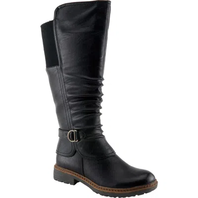 Patrizia By Spring Step Olena Knee High Boot In Black