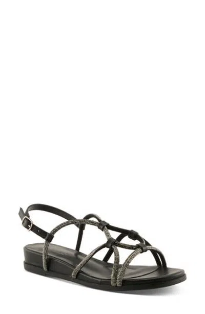 Patrizia By Spring Step Paneer Wedge Sandal In Black