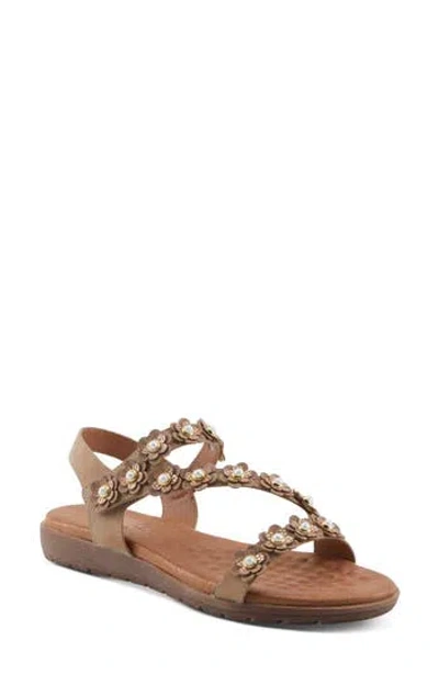 Patrizia By Spring Step Pearlja Sandal In Beige