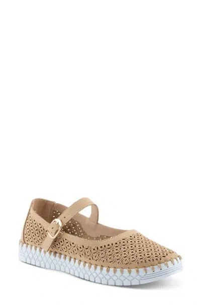 Patrizia By Spring Step Shamixa Mary Jane Sneaker In Tan