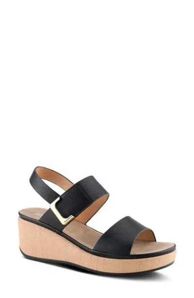 Patrizia By Spring Step Spelta Slingback Sandal In Black