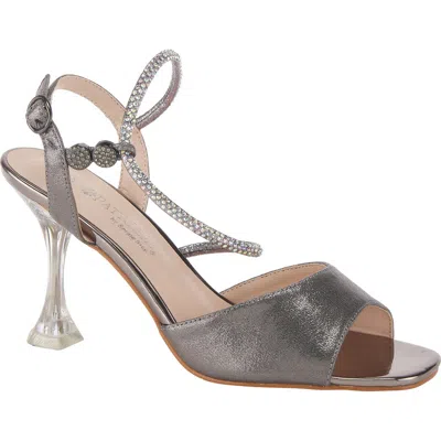 Patrizia By Spring Step Tionna Shimmer Sandal In Pewter