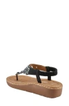 Patrizia By Spring Step Toshira Wedge Sandal In Black