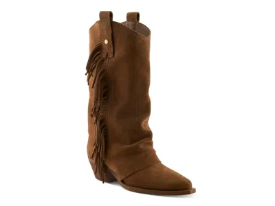 Patrizia Fringegal Western Boot In Brown
