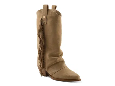 Patrizia Fringegal Western Boot In Nude