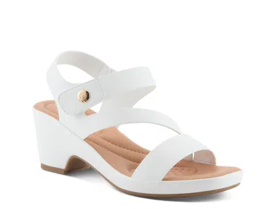 Patrizia Guillen Sandal In White