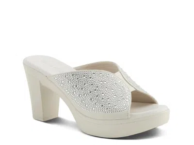 Patrizia Lavina Sandal In White