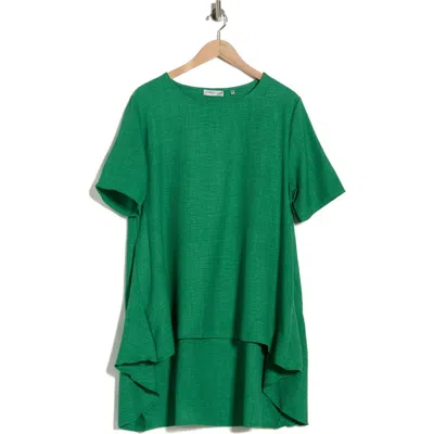 Patrizia Luca A-line Tunic Top In Green