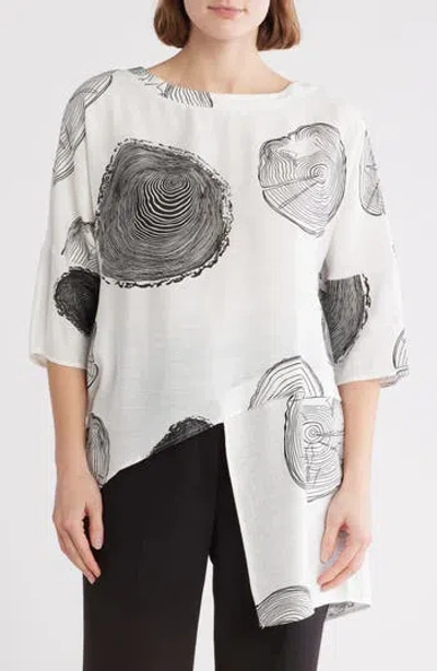 Patrizia Luca Asymmetric Boxy Tunic In White