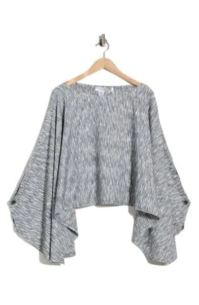 Patrizia Luca Batwing Top In Gray