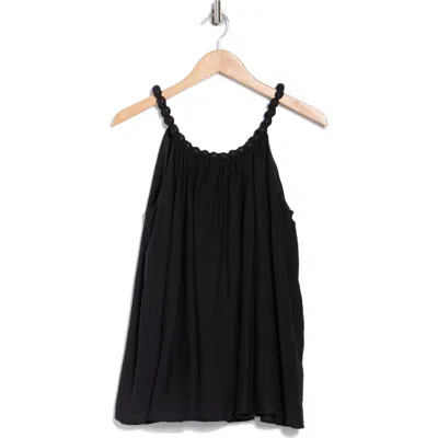 Patrizia Luca Beaded Balloon Top In Black