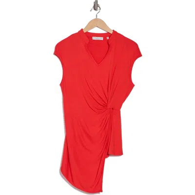 Patrizia Luca Cap Sleeve Side Knot Top