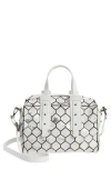 Patrizia Luca Chevron Geo Duffle Satchel