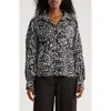 Patrizia Luca Cocoon Button-up Shirt In Black