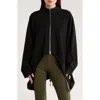 Patrizia Luca Cocoon Jacket In Black