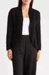 Patrizia Luca Drape Front Cardigan In Multi