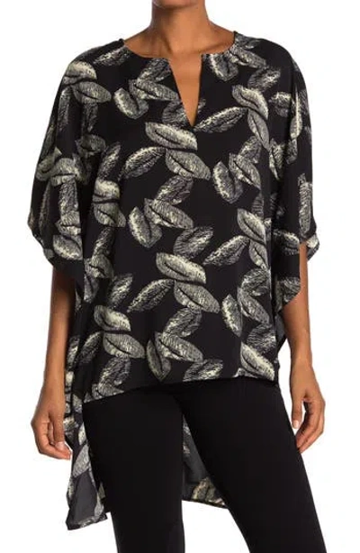 Patrizia Luca Feather Print Top