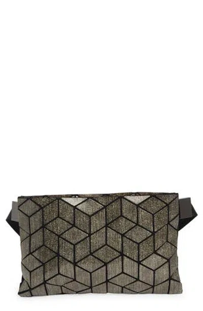 Patrizia Luca Glitter Geo Belt Bag In Green
