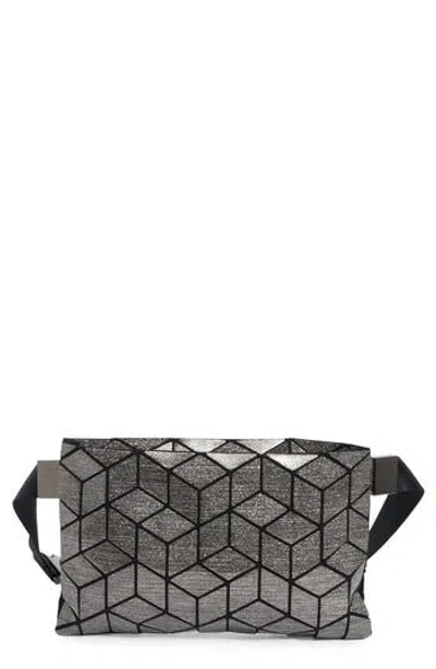 Patrizia Luca Glitter Geo Belt Bag In Gray