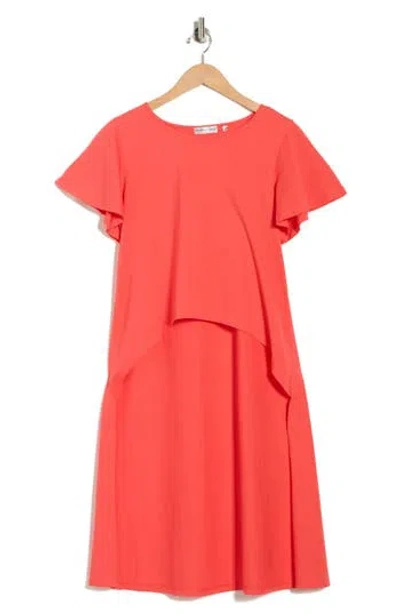 Patrizia Luca High Low Tunic In Pink