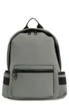 Patrizia Luca Neoprene Backpack In Gray