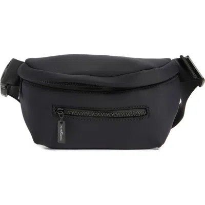 Patrizia Luca Neoprene Belt Bag In Black