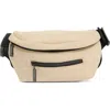 Patrizia Luca Neoprene Belt Bag In Brown