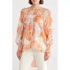 Patrizia Luca Off The Shoulder High-low Tunic Shirt