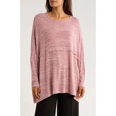 Patrizia Luca Oversize Top In Pink