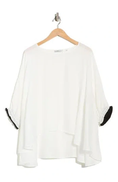 Patrizia Luca Oversize Top In White
