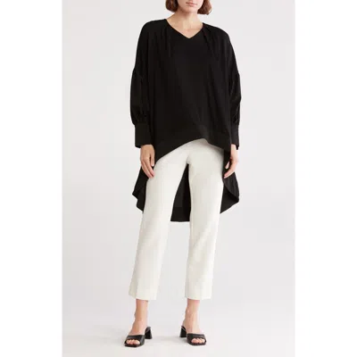Patrizia Luca Oversize V-neck Top