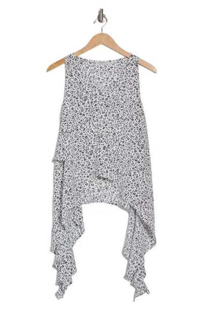 Patrizia Luca Printed Wrap Top