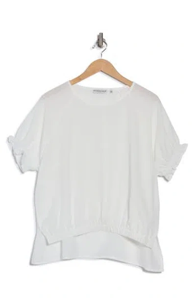 Patrizia Luca Puff Sleeve High-low Top