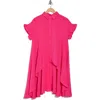 Patrizia Luca Ruffle High-low Button-up Shirt