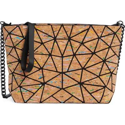 Patrizia Luca Slanted Triangle Convertible Clutch In Gold