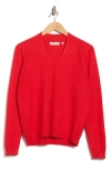 Patrizia Luca V-neck Sweater In Red