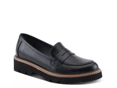 Patrizia Neve Platform Loafer In Black